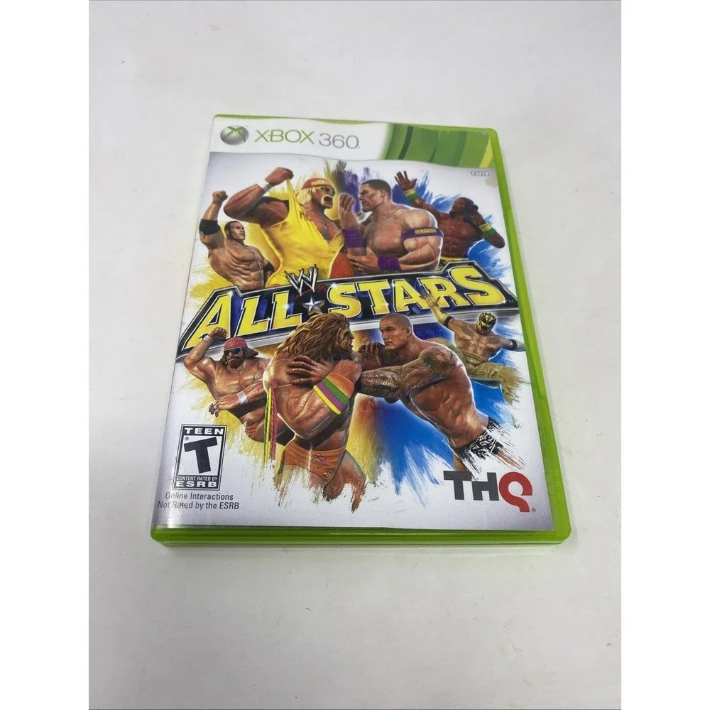 WWE All Stars Xbox 360 Used Game with Manual Wrestling